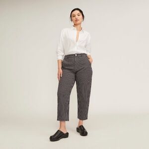 Everlane The Utility Barrel Pant Black Base - Size 4